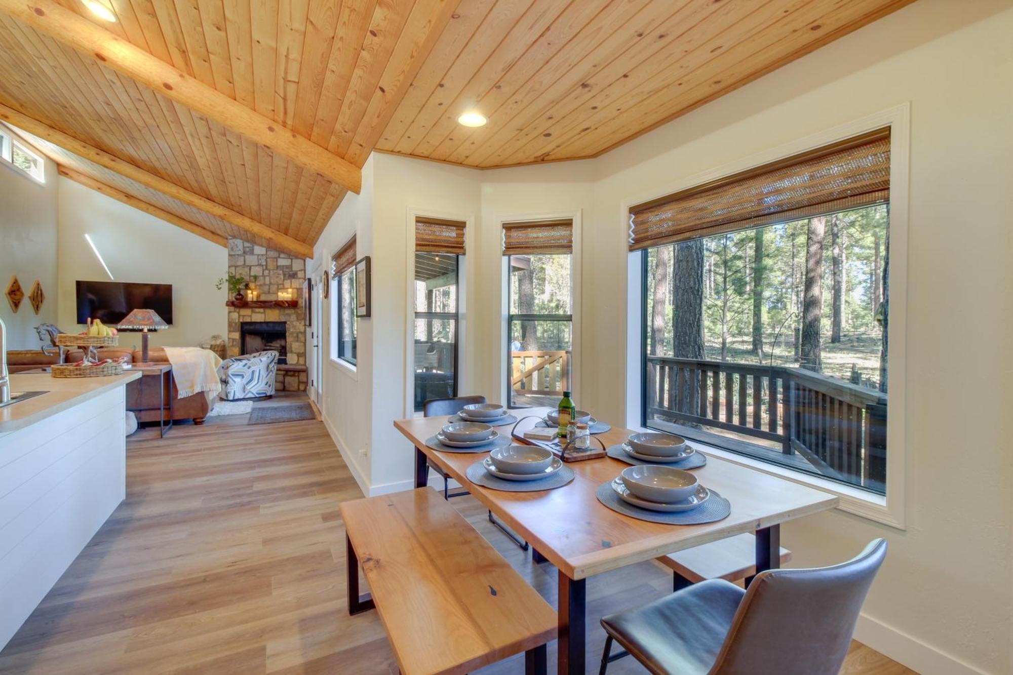 Peaceful Pinetop Cabin With Deck And Fire Pit! Villa Indian Pine Ngoại thất bức ảnh