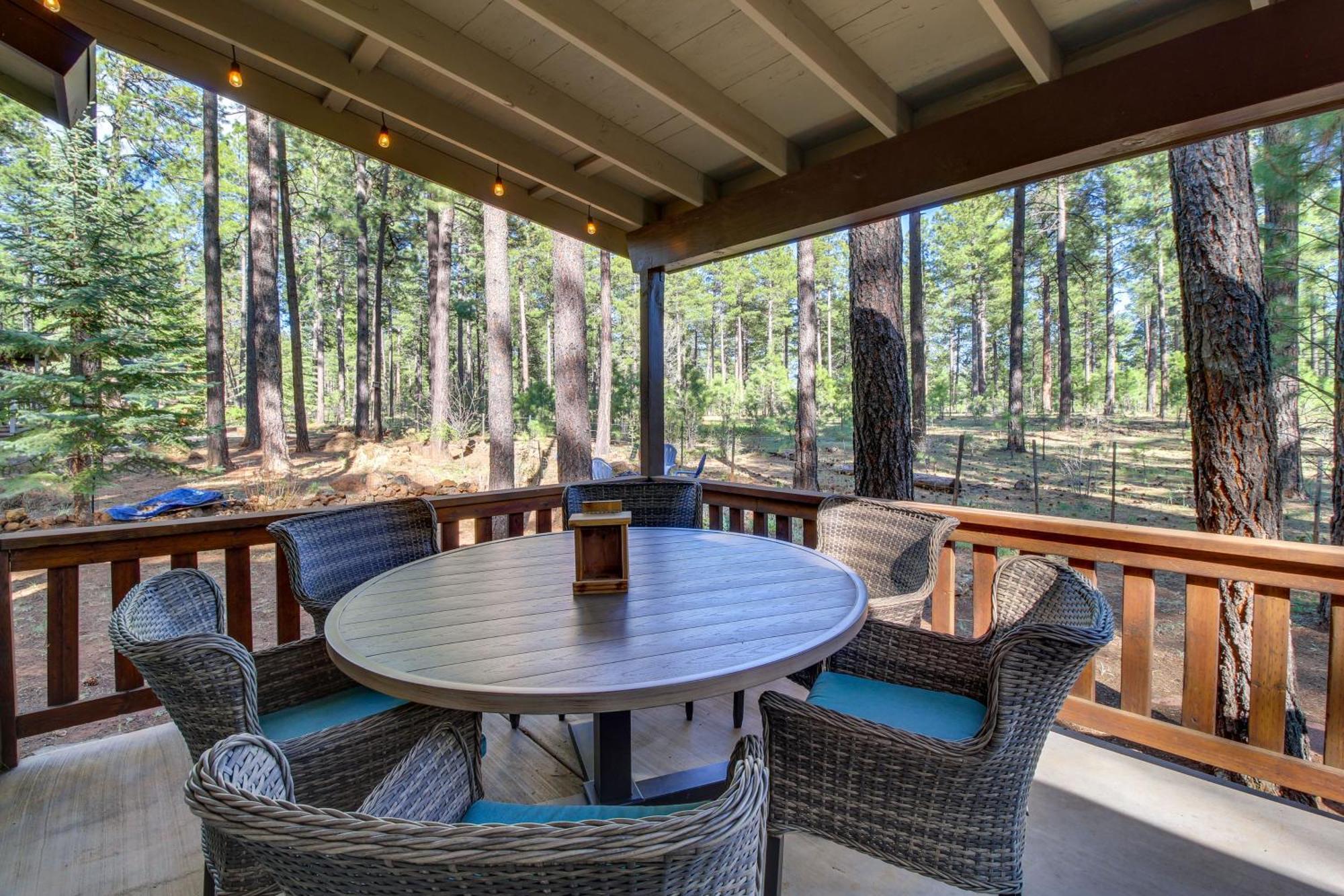 Peaceful Pinetop Cabin With Deck And Fire Pit! Villa Indian Pine Ngoại thất bức ảnh