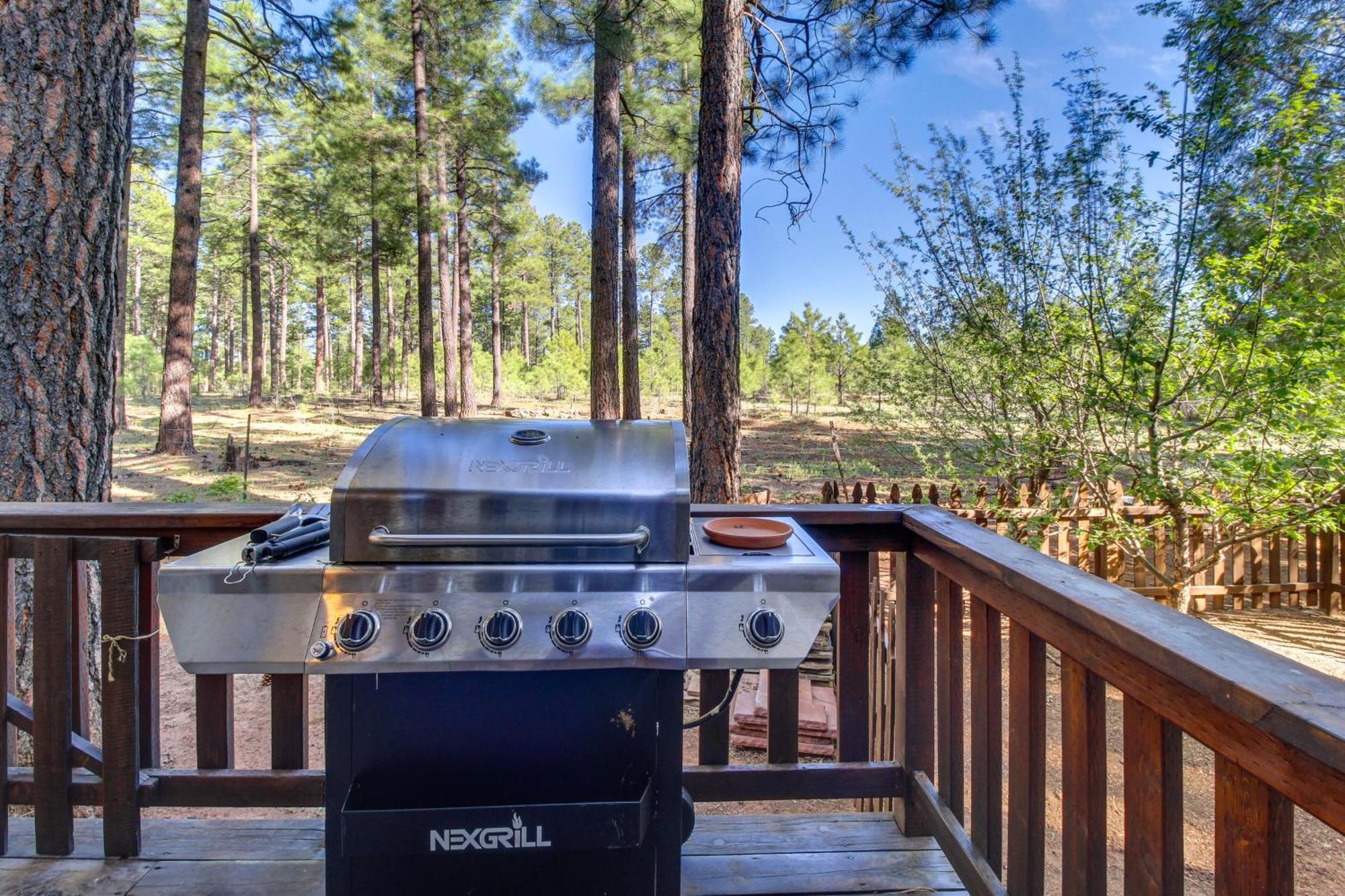 Peaceful Pinetop Cabin With Deck And Fire Pit! Villa Indian Pine Ngoại thất bức ảnh