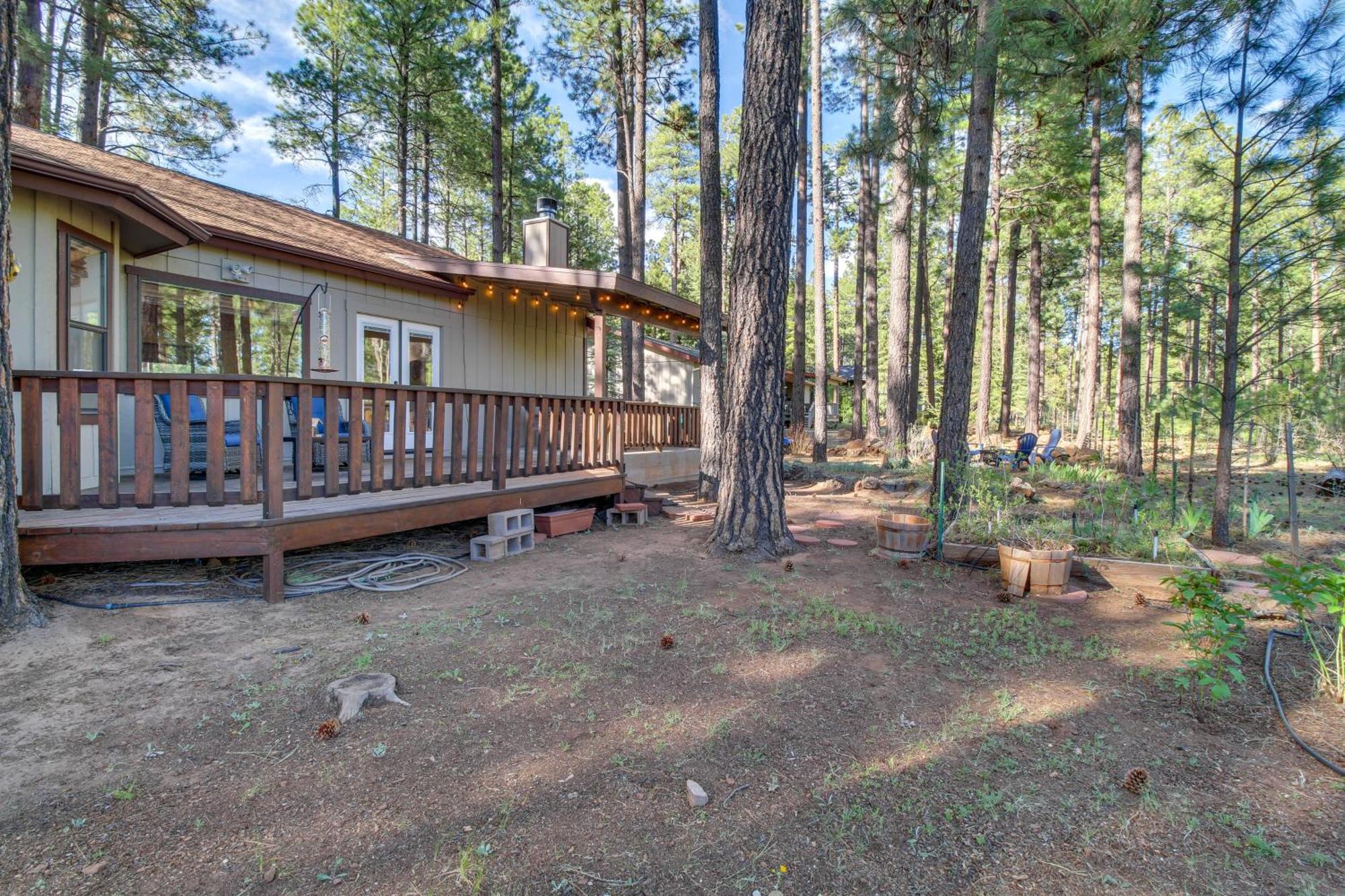 Peaceful Pinetop Cabin With Deck And Fire Pit! Villa Indian Pine Ngoại thất bức ảnh