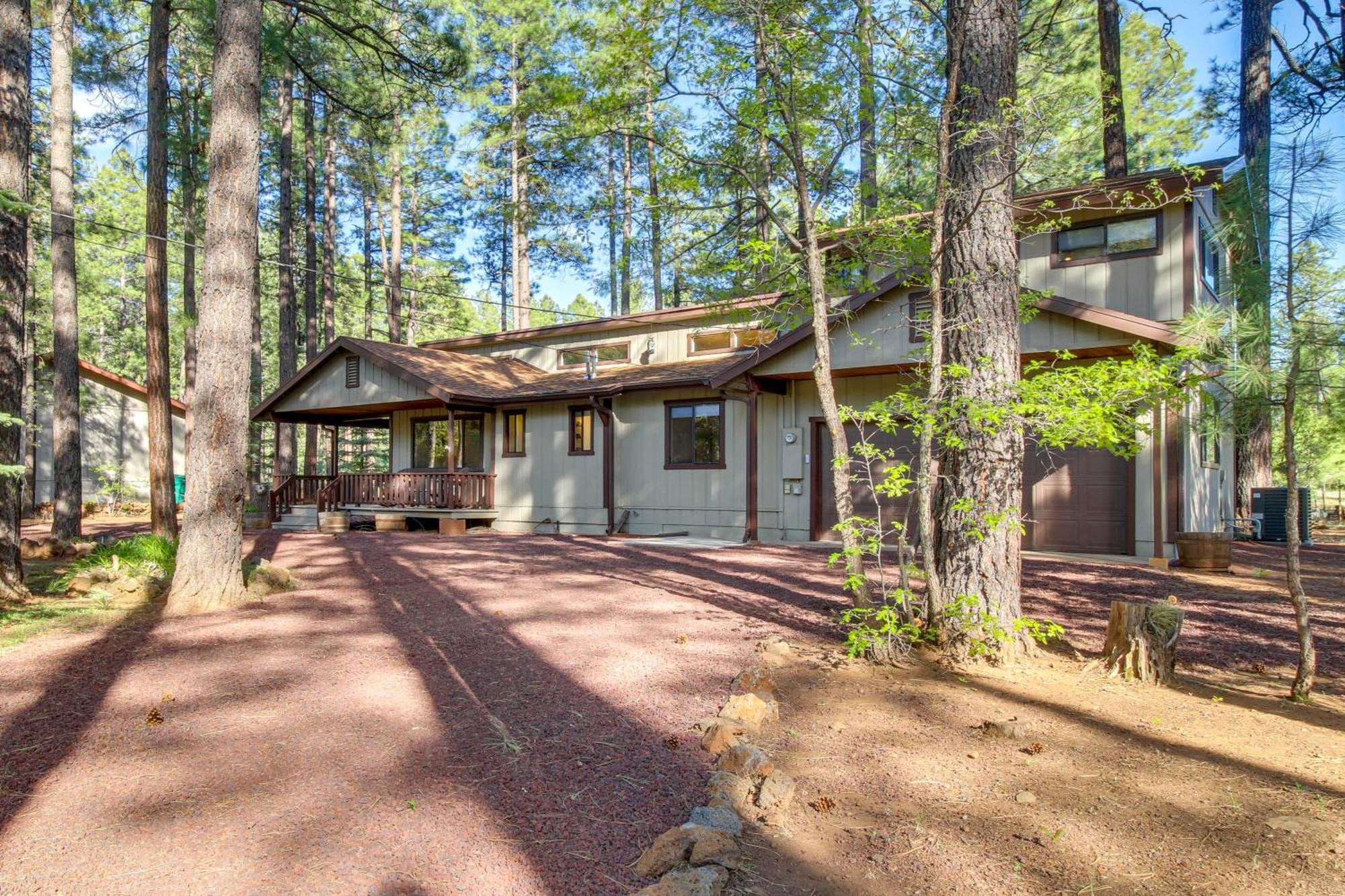 Peaceful Pinetop Cabin With Deck And Fire Pit! Villa Indian Pine Ngoại thất bức ảnh